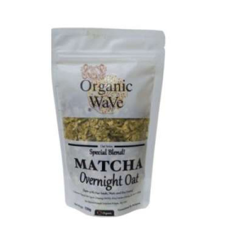 MAMAMI ORG WAVE OVERNIGHT OAT W MATCHA CHLO 120G 