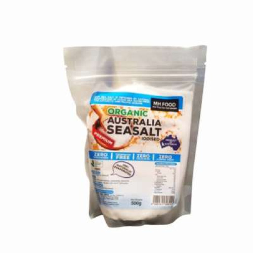 MH FOOD ORG AUS IODISED SEASALT 500G