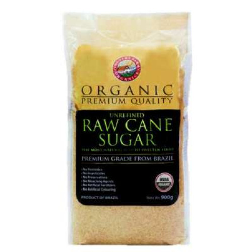 COUNTRY FARM TWIN PACK ORG RAW CANE SUGAR 900G