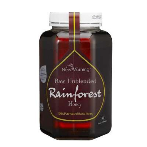 NEW MORNING RAW UNBLENDED RAINFOREST 1KG FOC 150G 