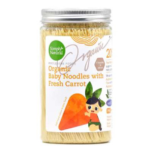 SIMPLY NATURAL ORGANIC HM CARROT BABY THIN  200G