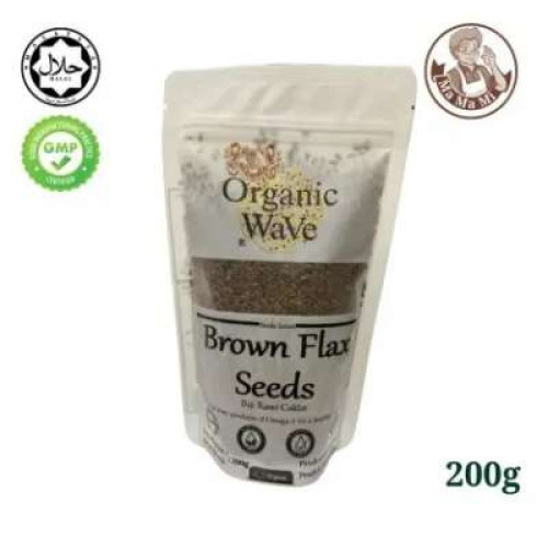 MAMAMI ORG BROWN FLAXSEED 200G