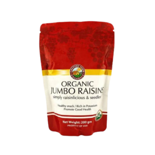 COUNTRY FARM ORG RED RAISIN 200G