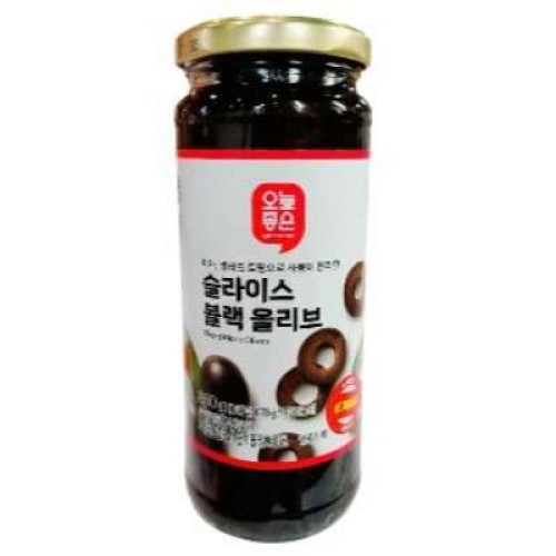 GOOD TODAY SLICED BLACK OLIVES 340G