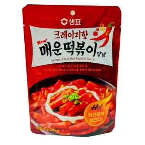 SEMPIO CRAZY HOT TOPOKKI SAUCE 110G