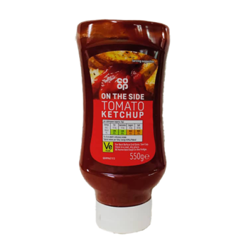 CO OP TOMATO KETCHUP 550G