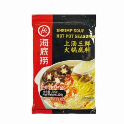 HAIDILAO HOT POT SEASONING-SHRIMP FLV 200G