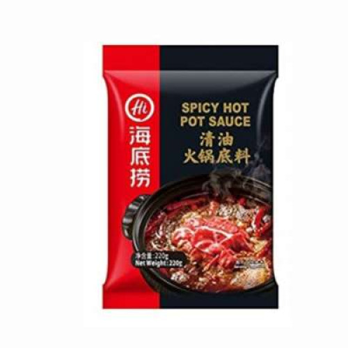 HAIDILAO HOT POT SEASONING-MALA SPICY FLV 220G