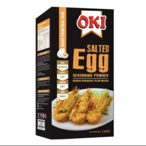 OKI SALTED EGG SEASONING POWDER 120G