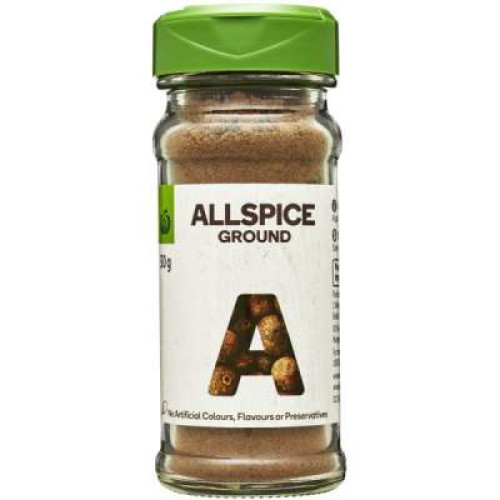 WOOLWORTHS ALL SPICE GROUND 30G