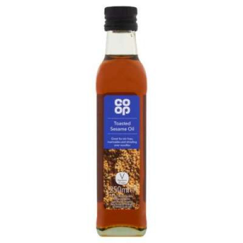 CO OP TOASTED SESAME OIL 250ML