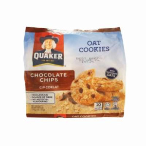 QUAKER COOKIES CHOCOLATE CHIPS 270G QUAKER COOKIES CHOCOLATE CHIPS 270G