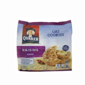 QUAKER COOKIES RAISINS 270G QUAKER COOKIES RAISINS 270G