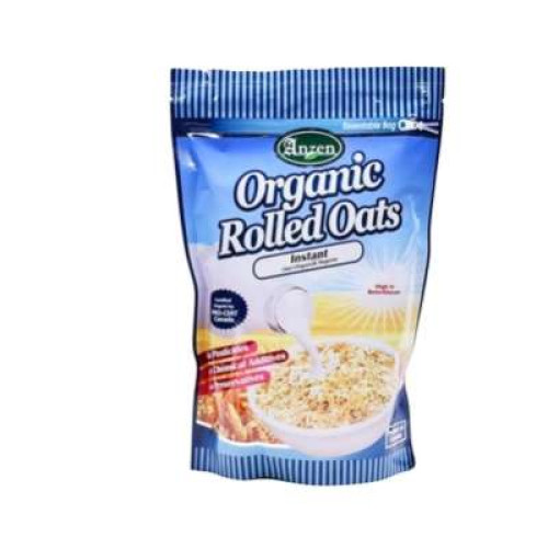 ANZEN ORGANIC ROLLED OATS-INSTANT 1KG