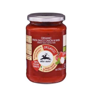 ALCE NERO TOMATO SAUCE NAPOLETANA 350G ALCE NERO TOMATO SAUCE NAPOLETANA 350G