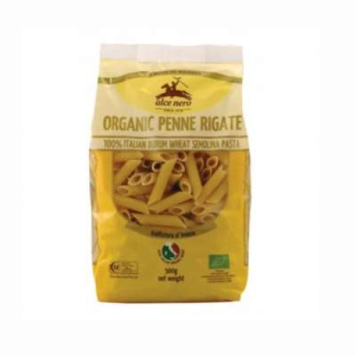 ALCE NERO - ORGANIC PENNE RIGATE 500G