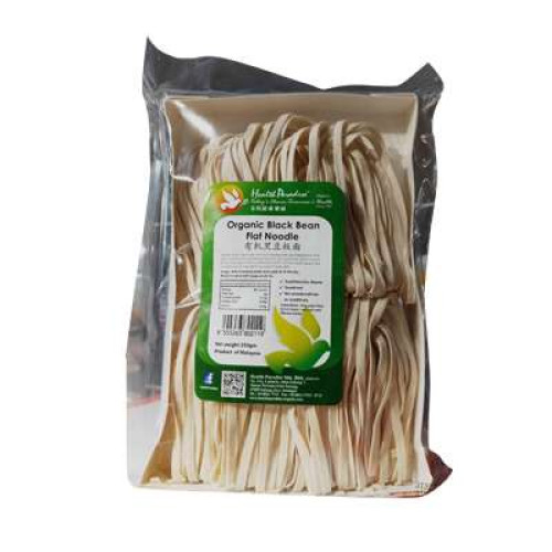 HEALTH PARADISE BLACK BEAN-FLAT NOODLE 250G