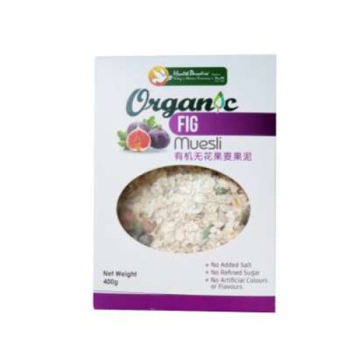 HEALTH PARADISE ORGANIC MUESLI FIG 400G