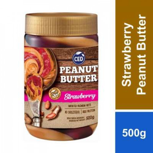 CED PEANUT STRAWBERRY 500G