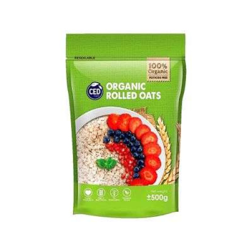 CED ORGANIC REGULAR ROLLED OAT 450G