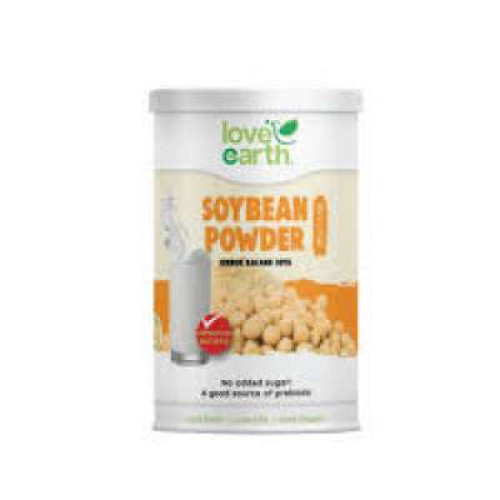 LOVE EARTH ORGANIC SOYBEAN POWDER 500G