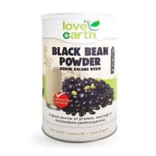 LOVE EARTH ORGANIC BLACK BEAN POWDER 500G