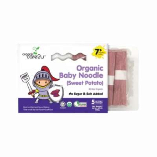 ORGANIC CARE 2U BABY NOODLE SWEET POTATO 200G