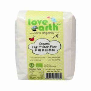 LOVE EARTH ORG HIGH PROTEIN FLOUR 900G LOVE EARTH ORG HIGH PROTEIN FLOUR 900G