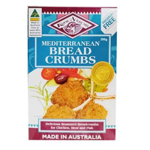 KOOK A KRUMB MEDITERRANEAN BREADCRUMBS 200GM