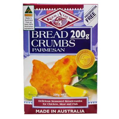 KOOK A KRUMB PARMESAN BREADCRUMBS 200GM