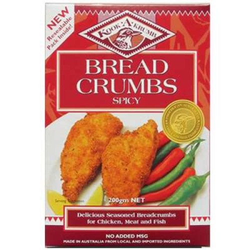 KOOK A KRUMB SPICY BREADCRUMBS 200GM