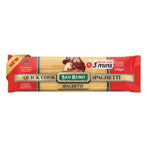 SAN REMO QUICK COOK SPAGHETTI 500G