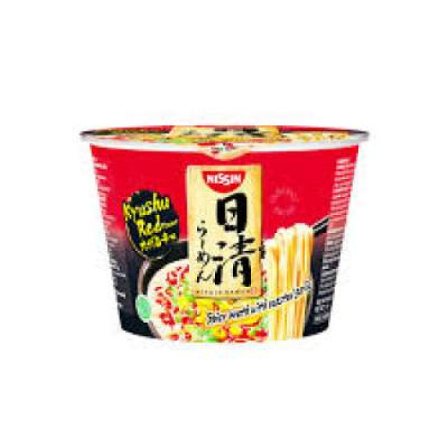 NISSIN RAMEN BOWL KYUSHU RED 111G