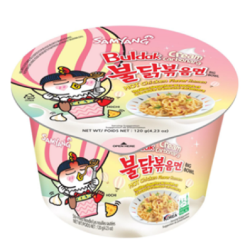 SAMYANG HOT CHIC CREAM CARBONARA BOWL