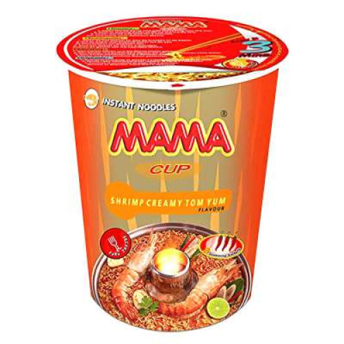 MAMA CREAMY SHRIMP TOM YUM FLAVOUR CUP 70G