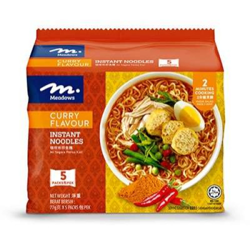 MEADOWS INSTANT NOODLE CURRY 77GX5