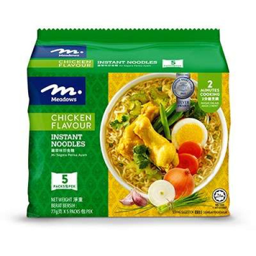 MEADOWS INSTANT NOODLE CHICKEN 77GX5