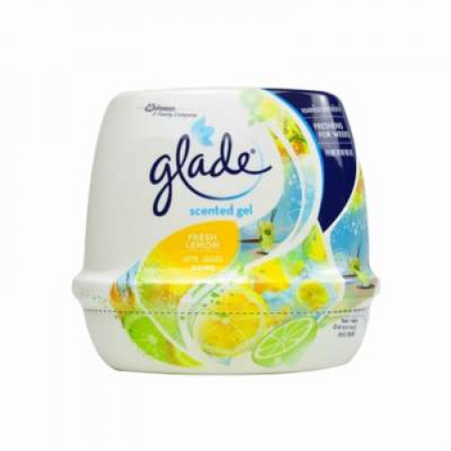 GLADE SCENTED GEL LEMON