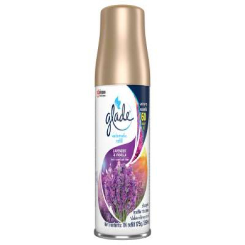 GLADE AUTO SPRAY (RF) LAV & VANILLA 175G