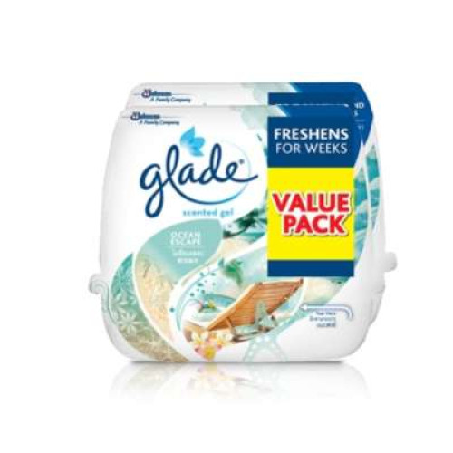 GLADE SCENTED GEL OCEAN ESCAPE(TP)