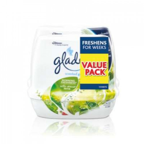 GLADE SCENTED GEL MORNING FRESHNESS(TP)