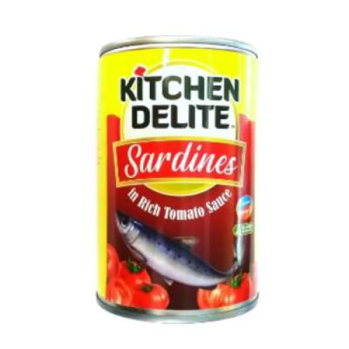 KITCHEN DELITE SARDINES 425G