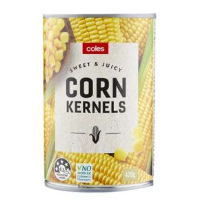 COLES CORN KERNELS 420G COLES CORN KERNELS 420G