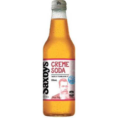 SAXBYS CREME SODA 330ML