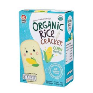 APPLE MONKEY ORGANIC RICE CRACKER-CORN 30G APPLE MONKEY ORGANIC RICE CRACKER-CORN 30G