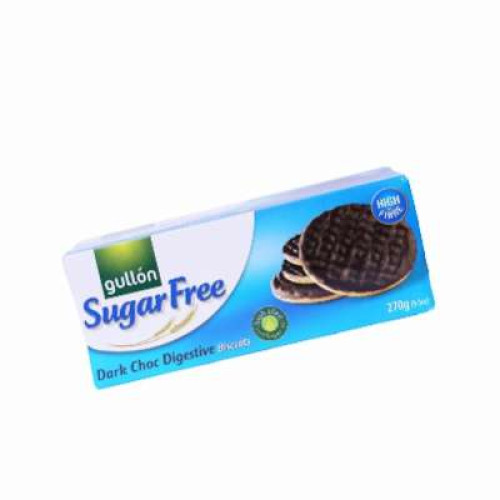 GULLON SUGAR FREE DARK CHOC DIGESTIVE 270G