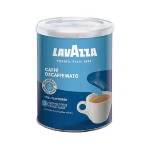 LAVAZZA DECAF TIN GROUND 250G*12