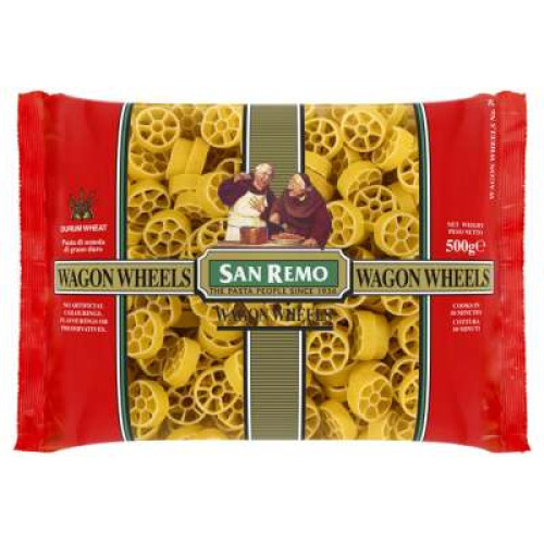 SAN REMO WAGON WHEELS 500G