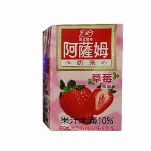 T.GRAND ASSAM MILK TEA - STRAWBERRY 400ML