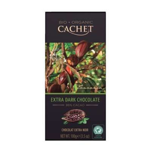 CACHET ORG TABLET EXT/DARK 85% TANZANIA ORI 90G